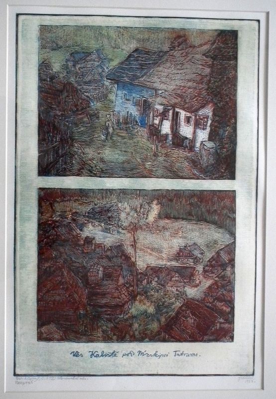 Josef Váchal : Barevný dřevoryt z Receptáře!