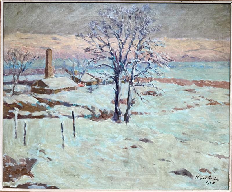 Vladimír Svoboda: Krásná slavíčkovská zima 1908