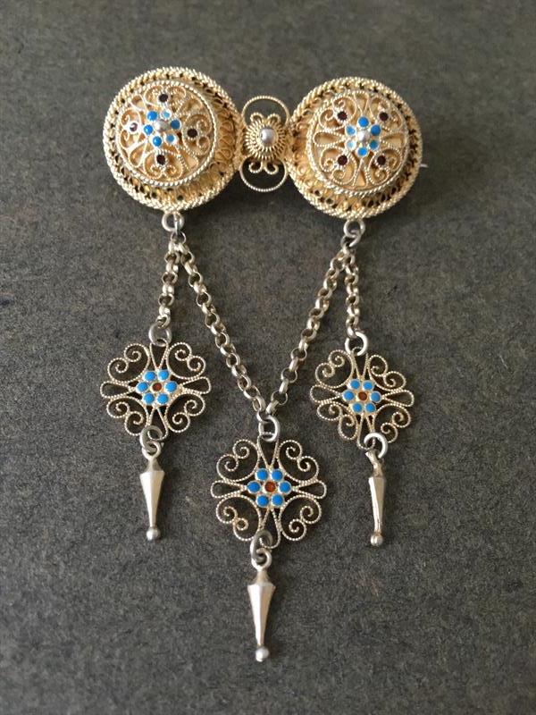 M. Hammer - filigránová brož