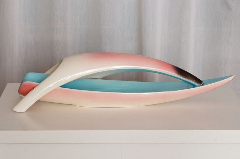 Plastika - objekt styl Brusel Slavoj BANSET Jílové u Děčína