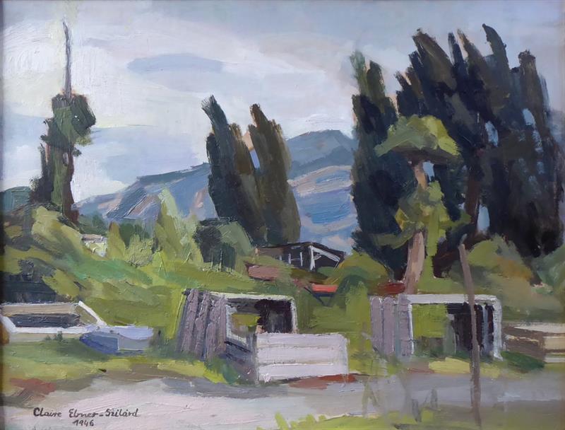 Claire Szilard - Krajina s ohradníky