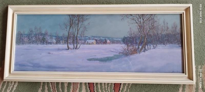 Zimní krajina - Karel Balíček