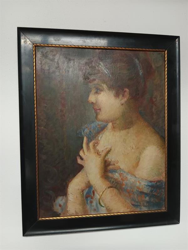 K. Vobořil Portrét mladé ženy