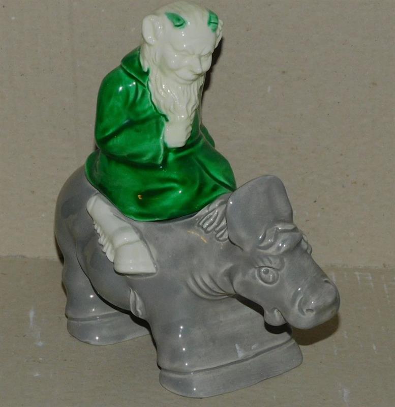 Dóza čert na oslu - EICHWALD, perfektní stav