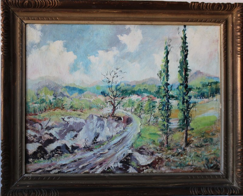 Jan Špála,Krajina s cestou