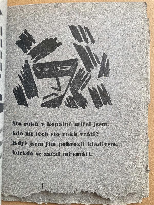 Václav Špála dřevoryty 1935, Bezruč - Ostrava