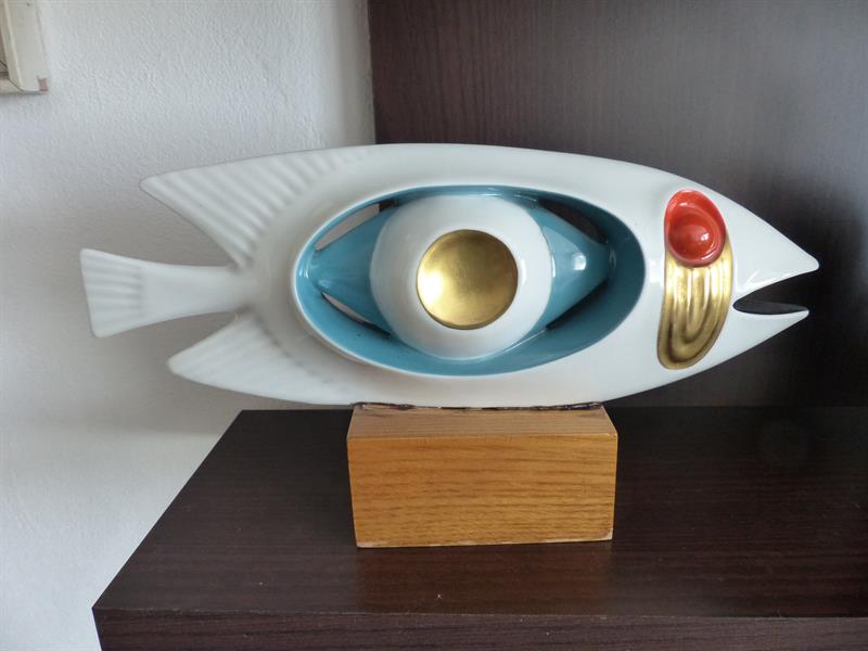 BRUSEL DRAVÁ RYBA JAROSLAV JEŽEK ROYAL DUX 1965