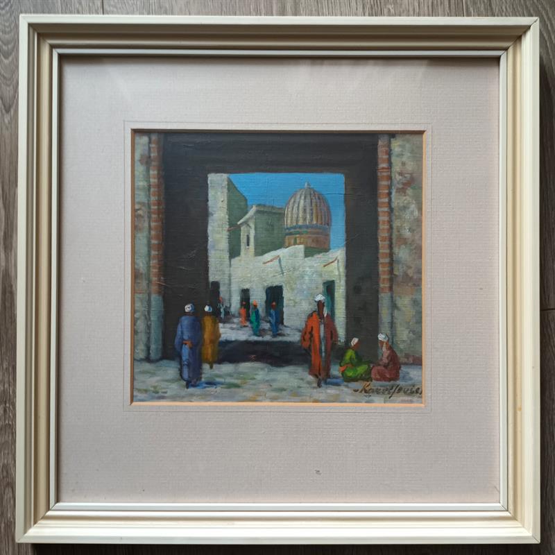 Karel Souček: Z Orientu -  2 obrazy.