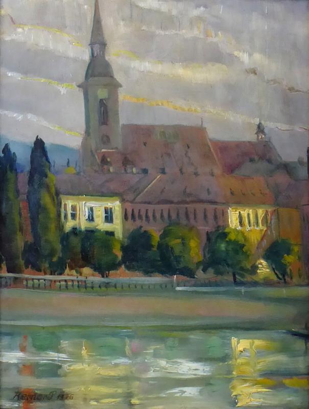 Pál Kerner - Ráno na břehu Dunaje