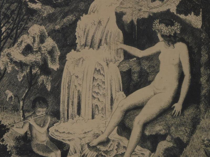 CYRIL BOUDA - LABSKÝ DŮL, 1925, vzácné!