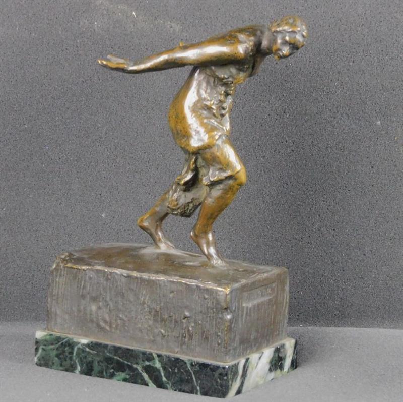 JOSEF MAŘATKA - OLGA GZOVSKÁ, bronz