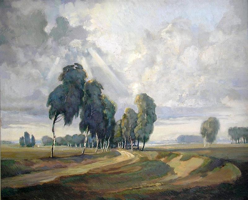 Werner Suchatzky - Slunce nad vřesovišťem