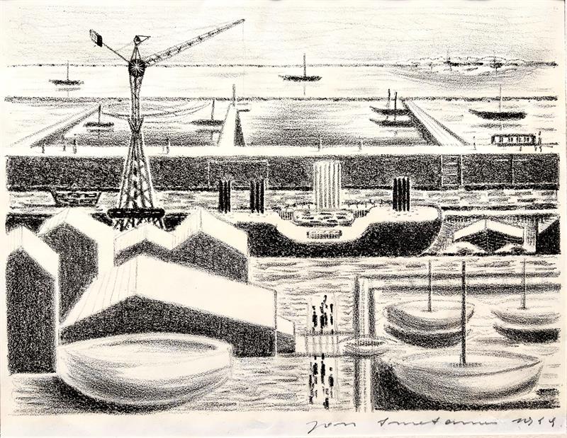 Jan Smetana: Přístav (1947?)