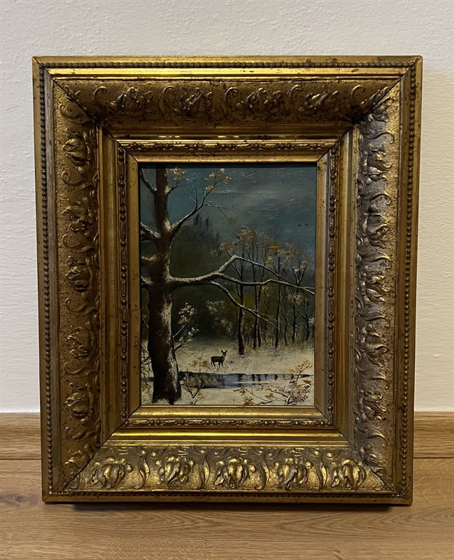 Treybal Jan - Secesní krajinka r.1905