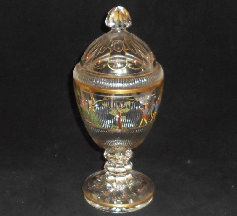 POHÁR s víkem, SEVERNÍ ČECHY, stáří 100 let