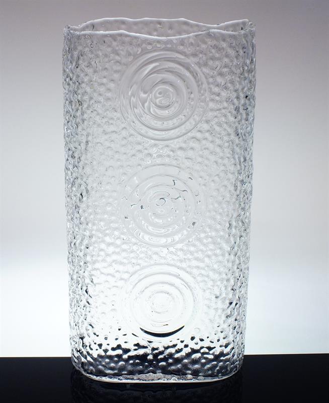 Váza čiré sklo - Jaroslav TARABA Lednické Rovne Slovensko