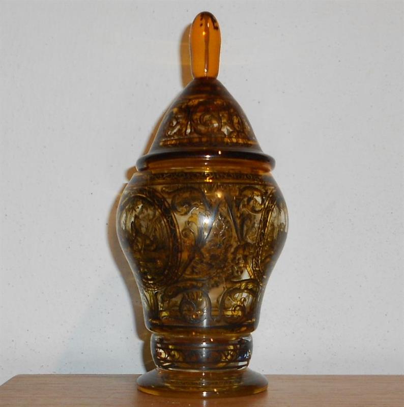 POHÁR s víkem, SEVERNÍ ČECHY, stáří 100 let