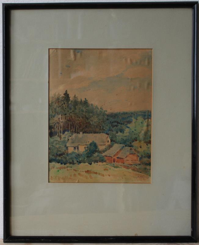 František Pečínka - Chalupy v létě