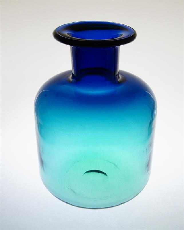 Velká váza z hutního skla - František VÍZNER ÚUŘ Škrdlovice