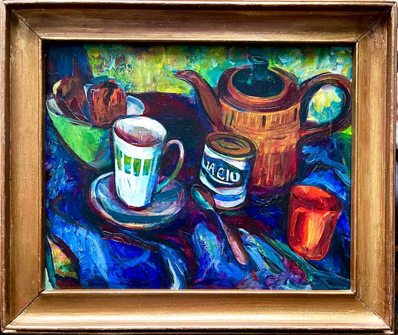 Karel Brabec: Zátiší (s konvicí) 1973?