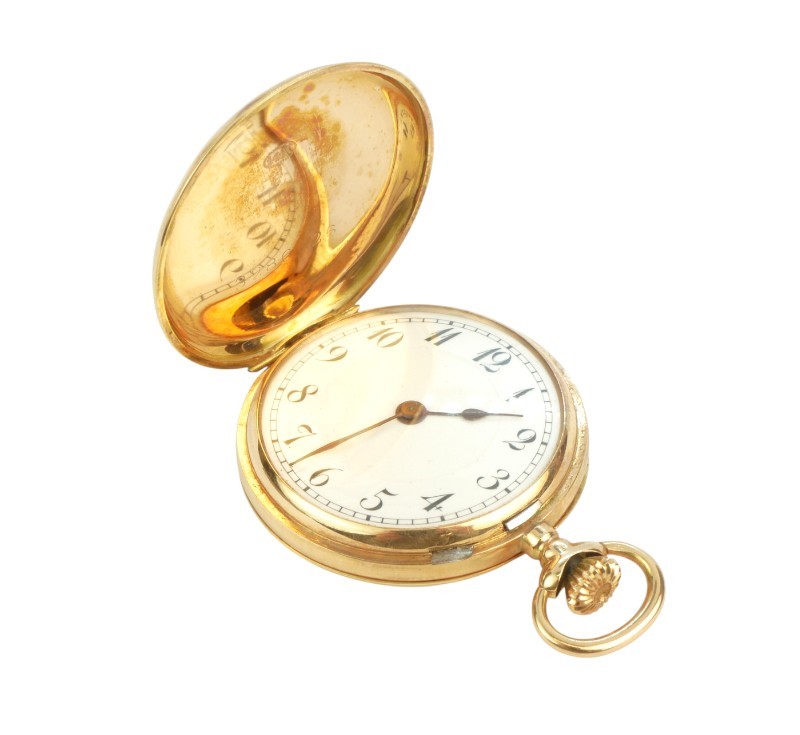 Zlaté kapesní hodinky, jeptišky
