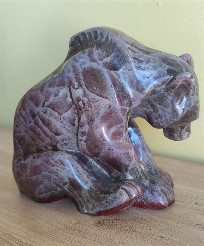 Hansen Karl medvěd keramika