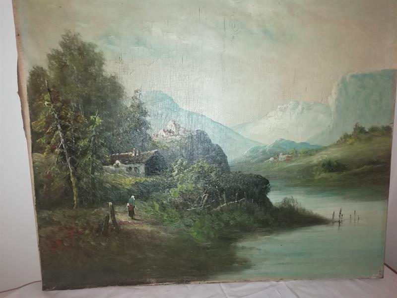 Obraz krajina - Alpy