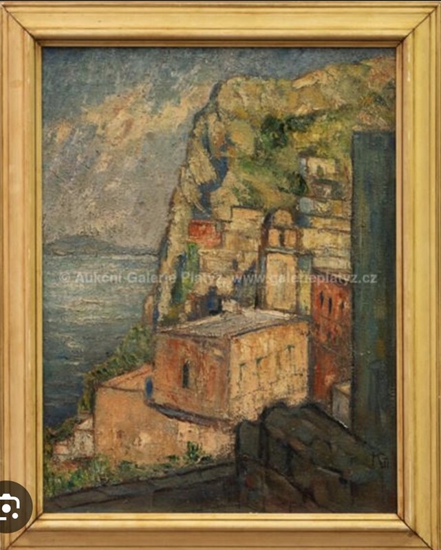 Alois Vitík - Italské pobřežní město