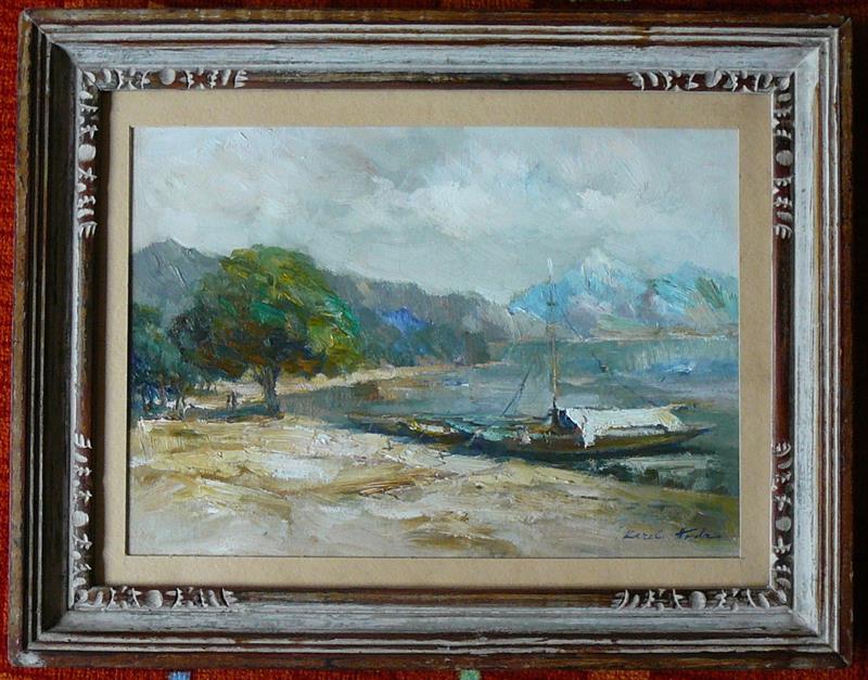 Karel Hodr - Ženevské jezero u Vevey