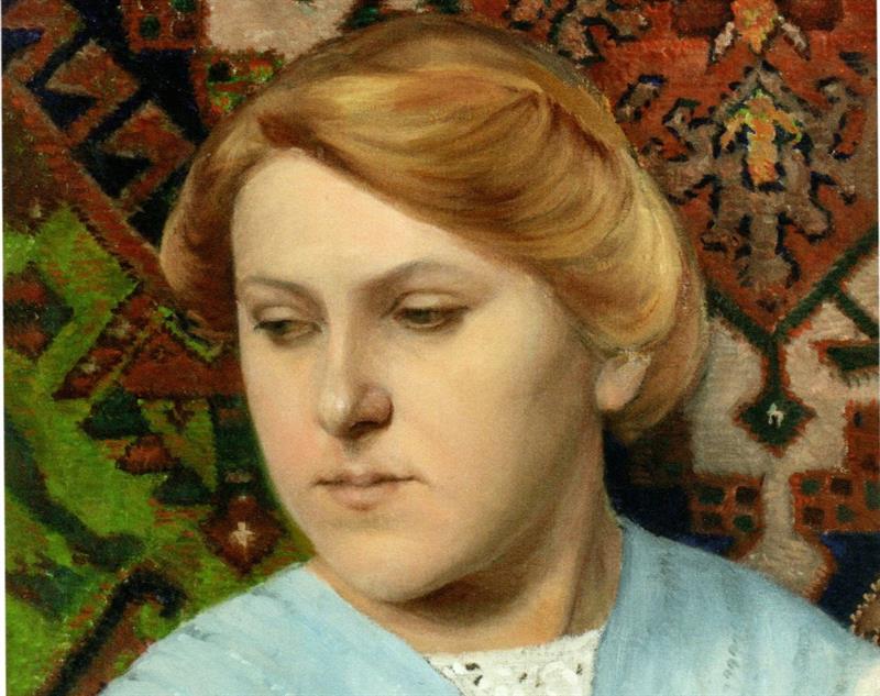 ANTONÍN KOVAL - Portrét, olej 1913