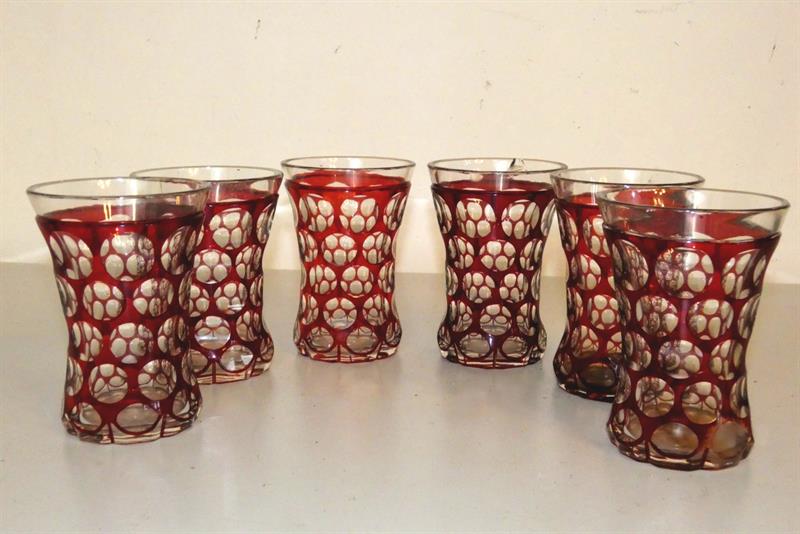 Biedermeier sklenice 1850