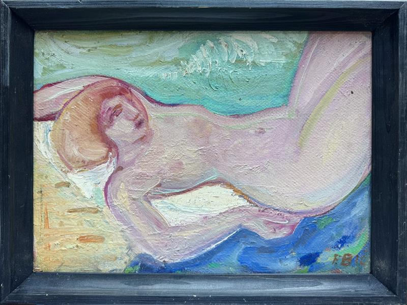 František Bič: Ležící akt