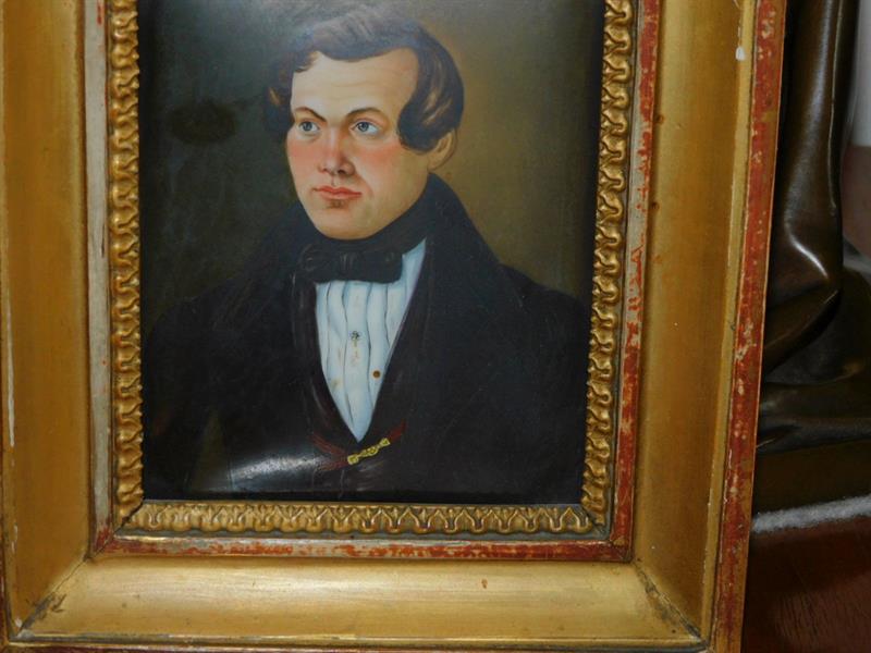 Miniatura na porcelánu - rok 1841