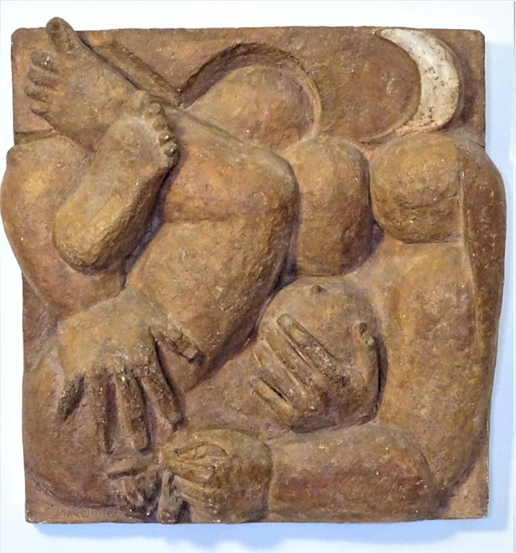 Marcin Otakar, reliéfní plastika, 70. - 80. léta