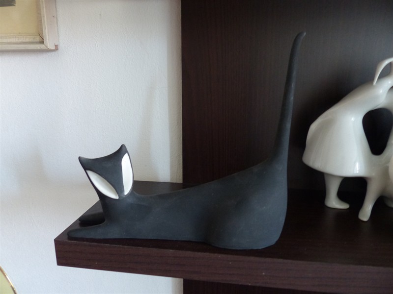 BRUSEL KOČKA JAROSLAV JEŽEK ROYAL DUX cca 1962