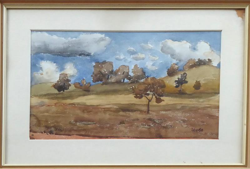 Lev Šimák - Krajina se stromy