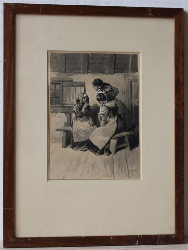 Emil Zillich - Setkání dívek