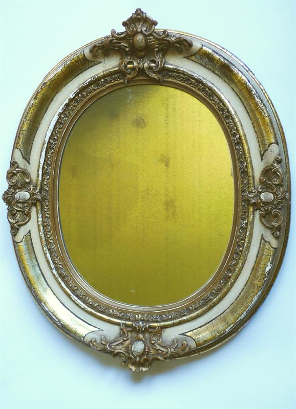 Barokní rám jako zrcadlo 18./19. století