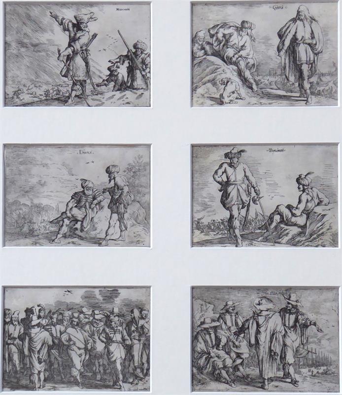 Johann Wilhelm Baur - Kroje různých národností