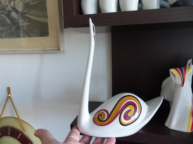 BRUSEL LABUŤ JAROSLAV JEŽEK ROYAL DUX cca 1962