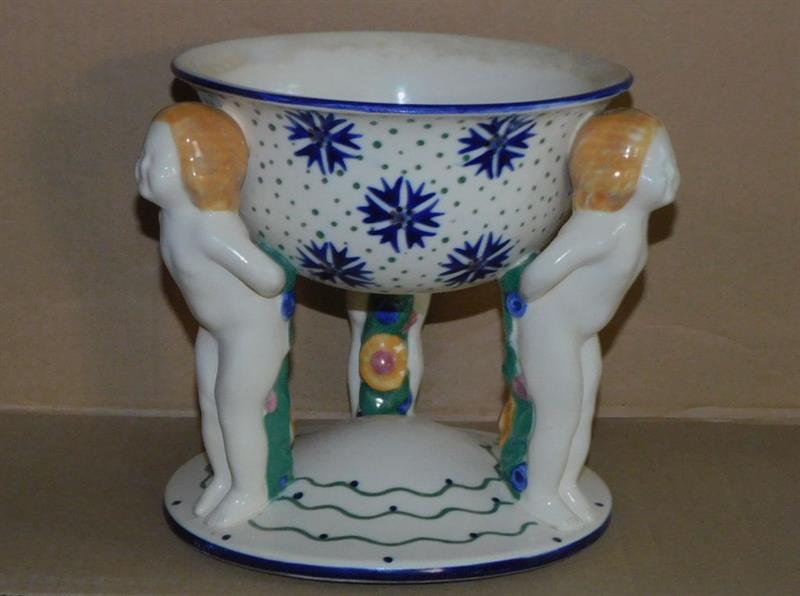 WAHLISS NÁSTOLEC VĚTŠÍ, keramika, perfektní