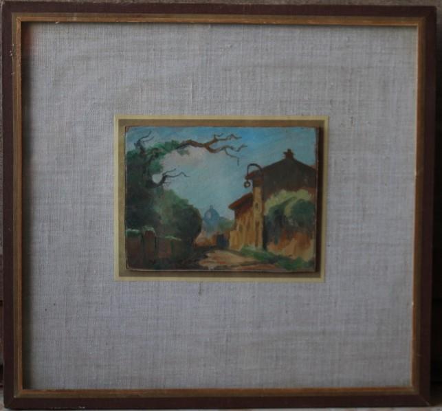 Narciss Poirier - Ulička v Benátkách - Olej