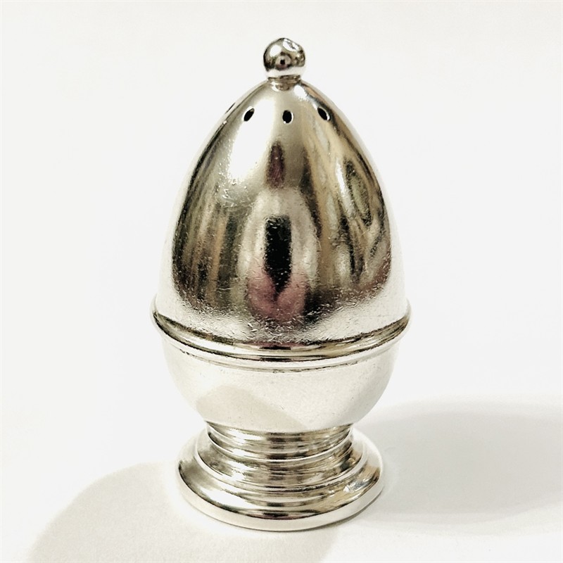 Stříbrná starožitná slánka - Webster Co.