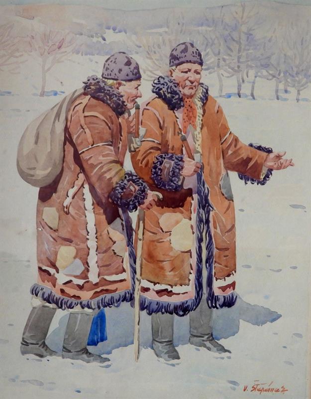 Vlad. Štěpánek: Muži v zimě.