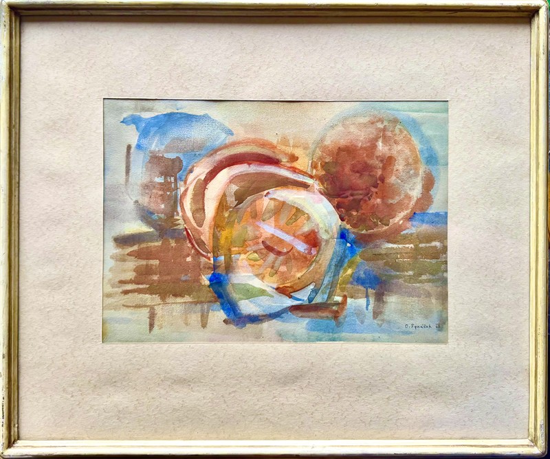 Synáček Otakar :Zátiší s pomeranči (1965)