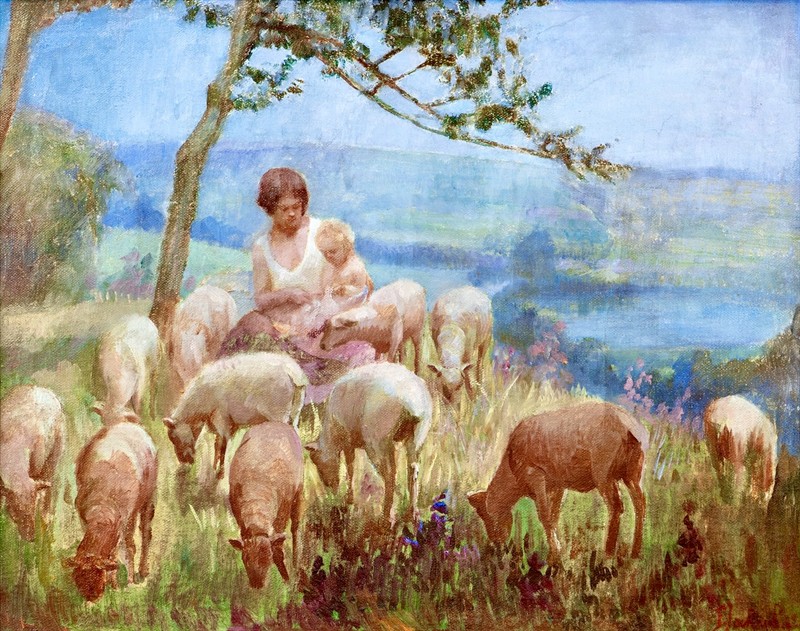 František Jakub: Na pastvě (1914)