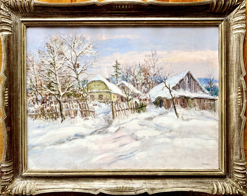 František Škrabánek : Zima na Vysočině