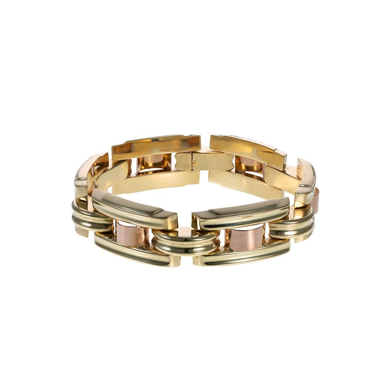 Zlatý náramek Art Deco (32,3 g)