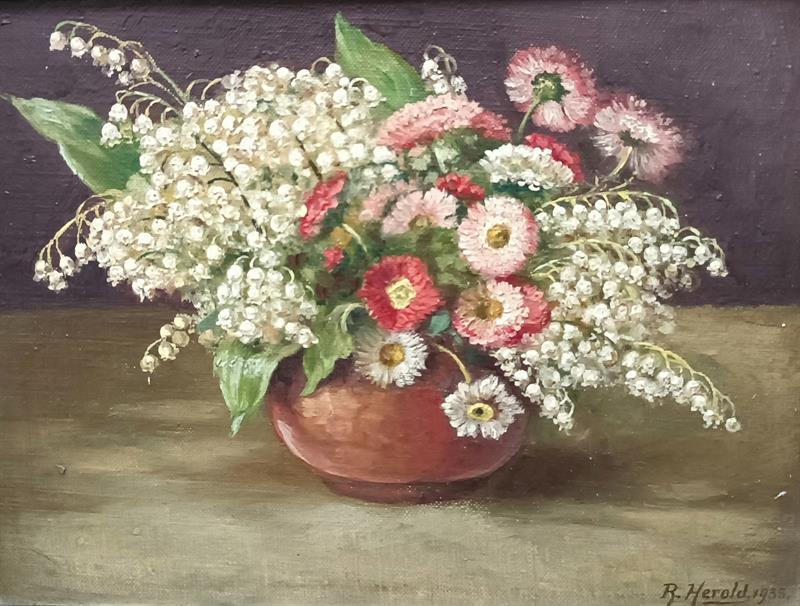 R.Herold: Kytice ve váze.