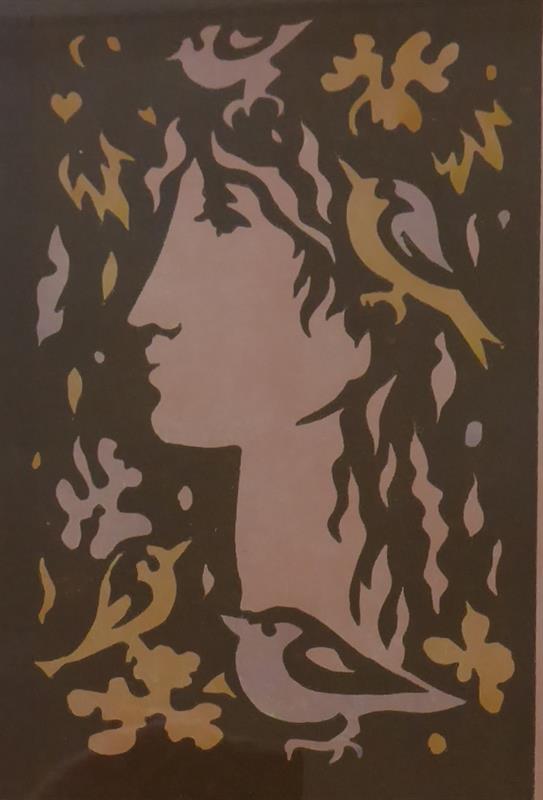 Ludmila Jiřincová - Léto, dívka s ptáčky